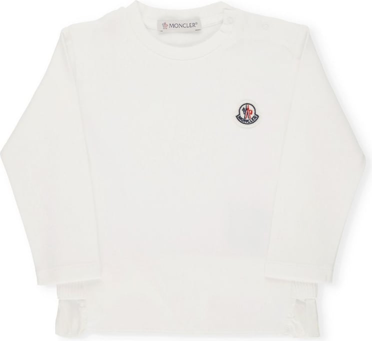 Moncler T-shirts And Polos White Neutraal