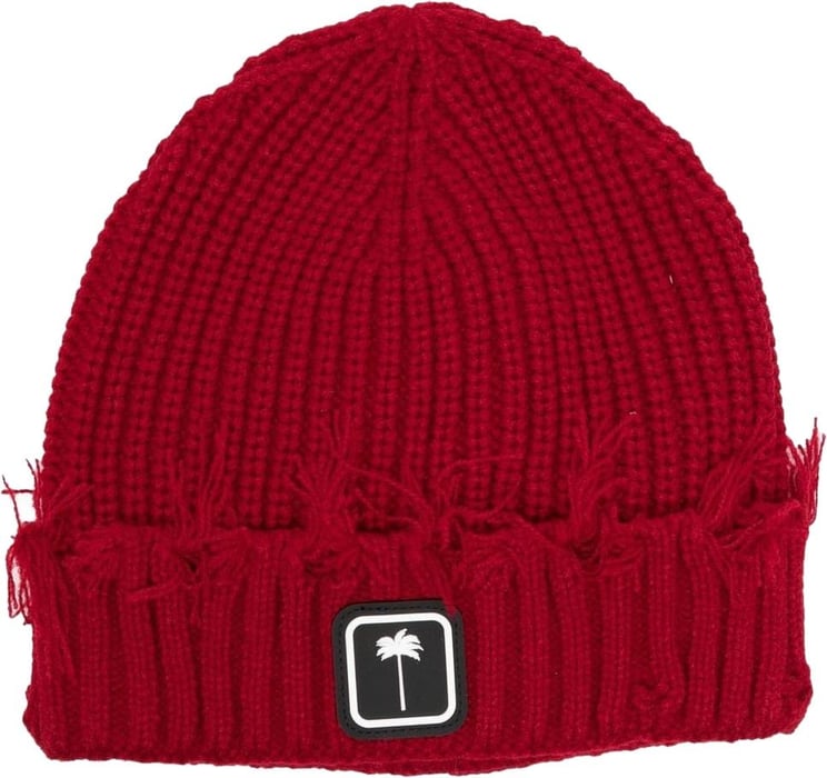 Palm Angels Hats Red Rood