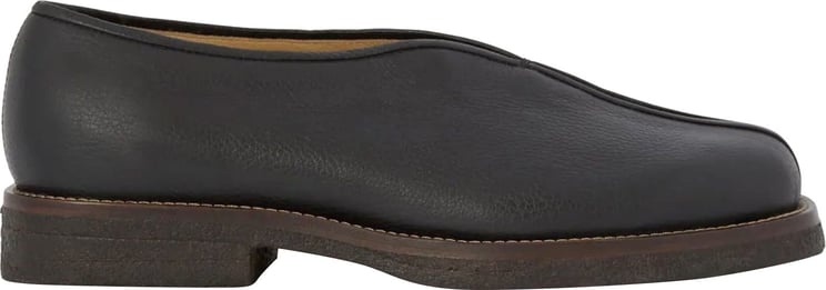 Lemaire Piped Slippers Black Zwart