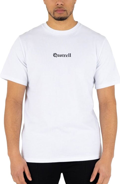 Quotrell Cuban T-shirt White Wit