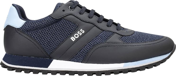 Hugo Boss Sneakers Blauw