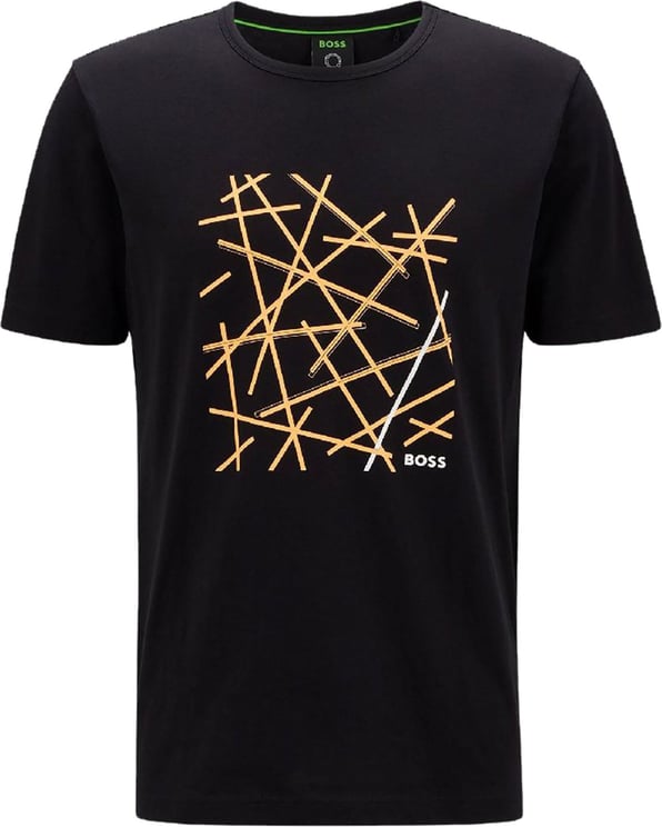 Hugo Boss T-shirts Zwart