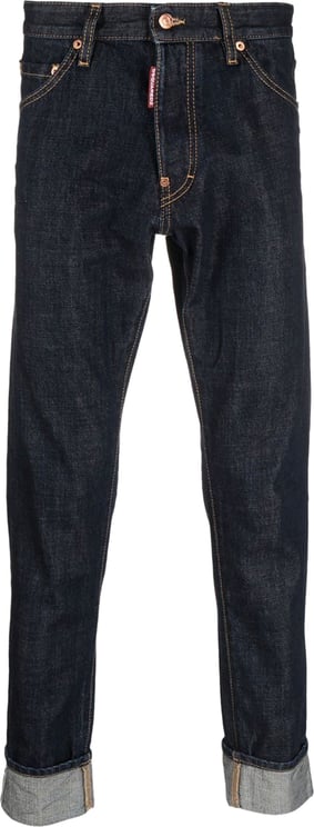 Dsquared2 Jeans Cool Guy Cropped Blauw