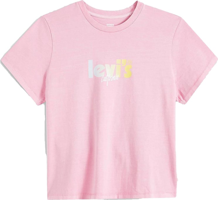 Levi's T-shirt Woman Red Graphic Classic Tee A2226-0008 Pink