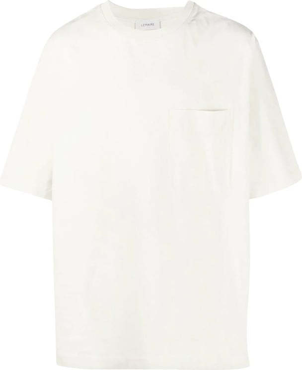 Lemaire Boxy T-shirt Misty Ivory Divers