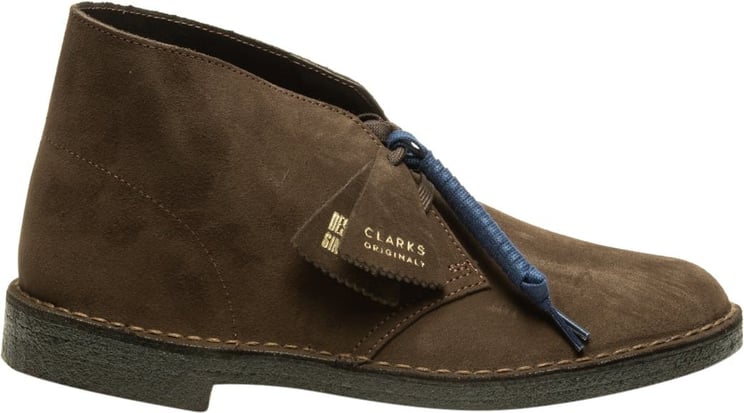 Clarks Original Flat Shoes Brown Bruin