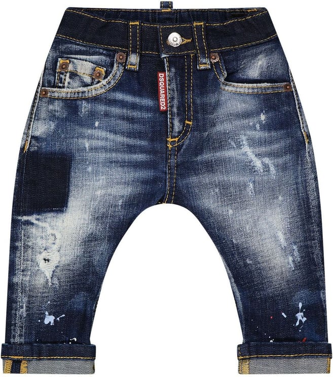 Dsquared2 Dsquared2 DQ01TC D0A07 baby jeans blauw Blauw