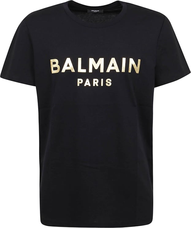 Balmain Foil T-Shirt - Classic Fit Zwart