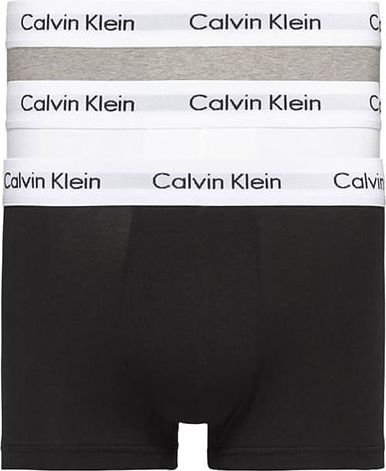 Calvin Klein Boxershorts 3-pack Zwart Wit Grijs Black