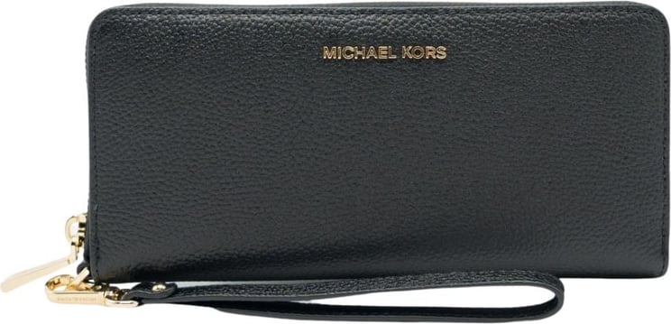 Michael Kors Continental Black Wallet Black Zwart