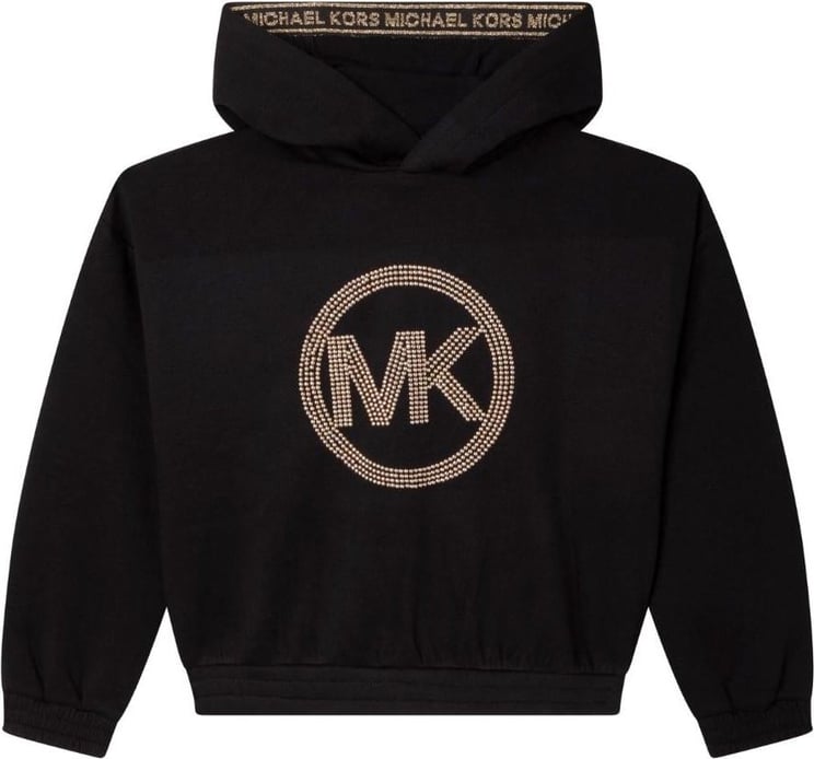 Michael Kors Sweater Met Kap Zwart