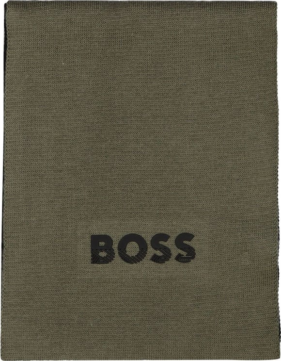 Hugo Boss Boss J21263 kinder sjaal army Groen