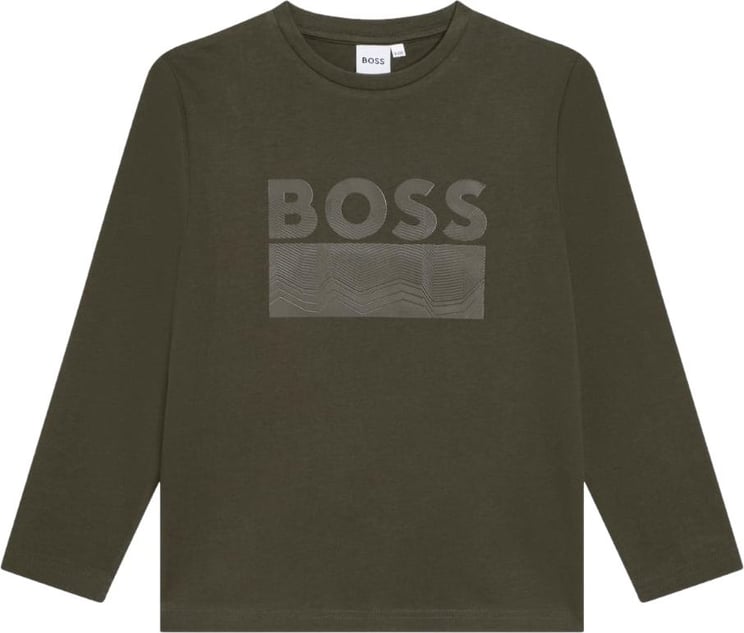 Hugo Boss T-Shirt Lange Mouwen Groen