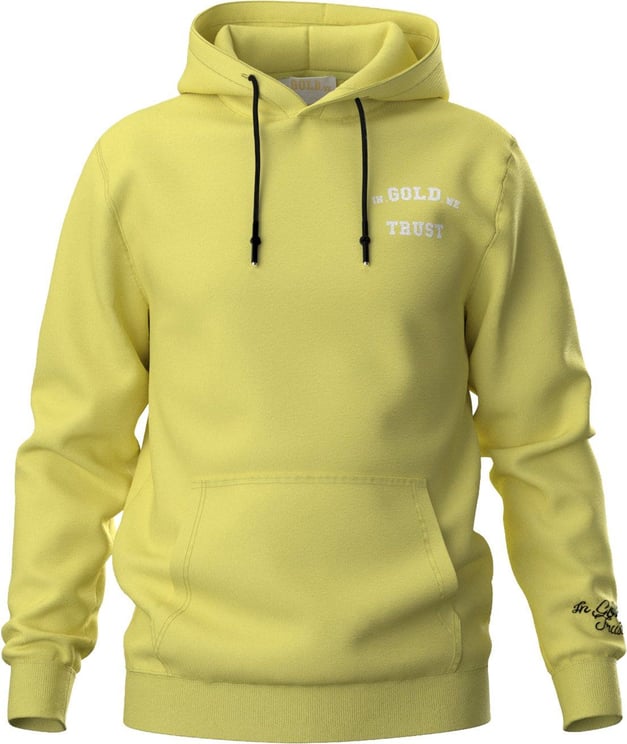 In Gold We Trust The Notorious Light Hoodie Lime Light Geel