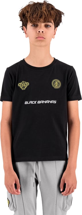 Black Bananas Jr Woods T-Shirt Zwart