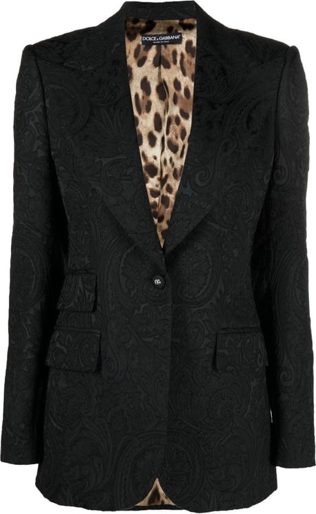 Dolce & Gabbana Jackets Black Zwart