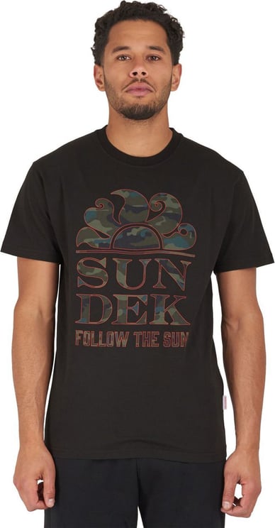Sundek Follow The Sun Black Zwart