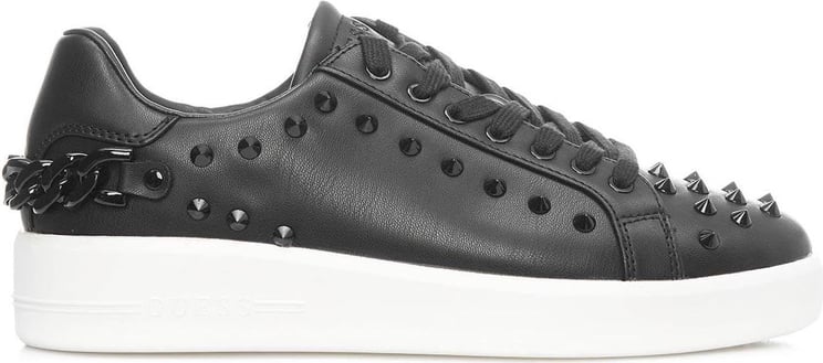 Guess Sneakers With Studs Lea Black Zwart