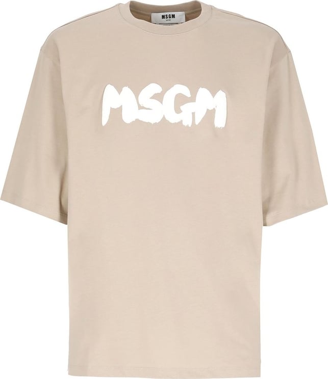 MSGM T-shirts And Polos Dove Grey Grijs