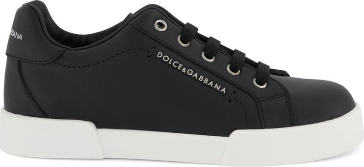 Dolce & Gabbana Dolce & Gabbana DA0724 A3444 kindersneakers zwart Black