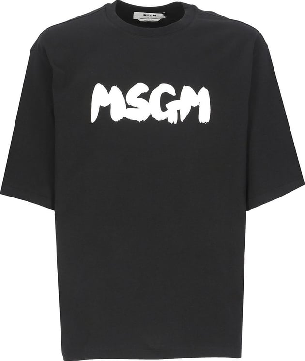 MSGM T-shirts And Polos Black 1 Zwart