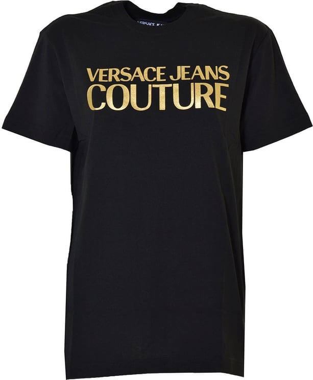 Versace Jeans Couture Versace Jeans T-shirts And Polos Black Zwart