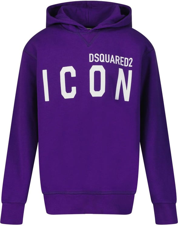 Dsquared2 Dsquared2 DQ1378 kindertrui paars Paars
