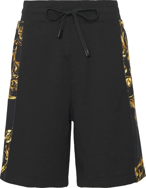 Versace Cargo Shorts Man Print Garland Shorts 72gad3c9.g89 Zwart