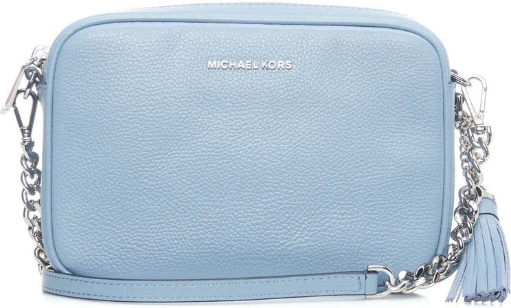 Michael Kors Camera Bag Jet Set Blue Blauw