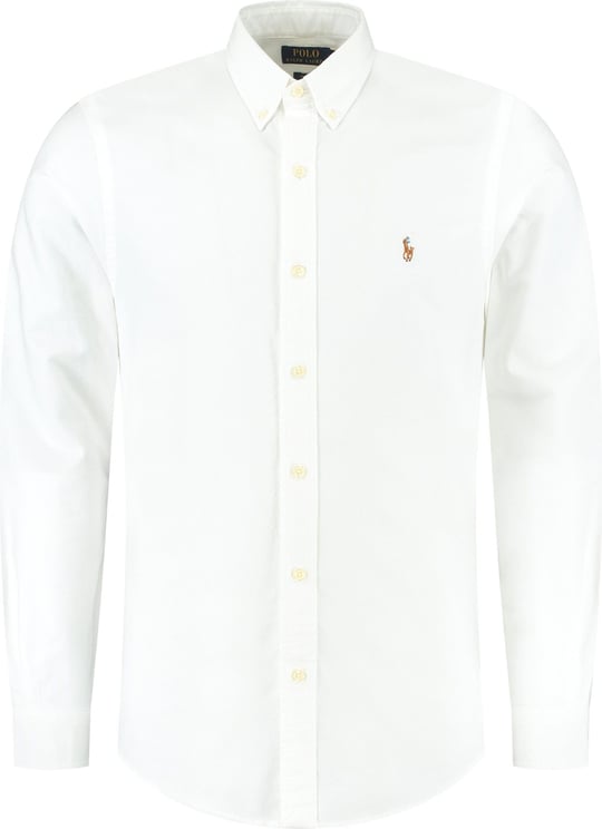 Ralph Lauren Sl Bd Ppc Sp-long Sleeve-sport Shirt Wit