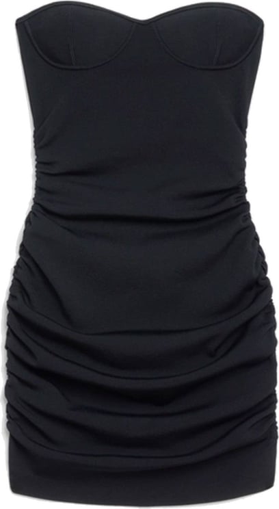 Celine Celine Bandage Mini Dress Zwart