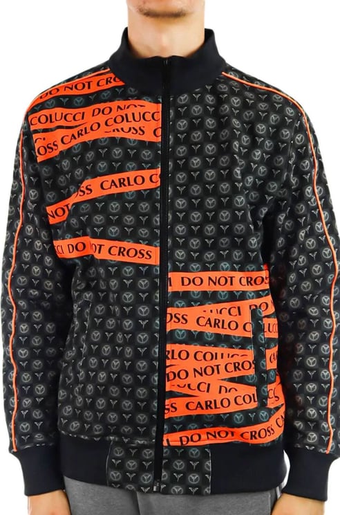 Carlo Colucci Sweat Vest C5608 201 Zwart