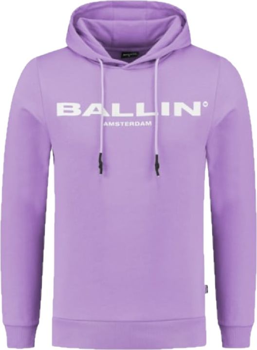 Ballin Amsterdam Logo Hoodie Senior Purple Paars