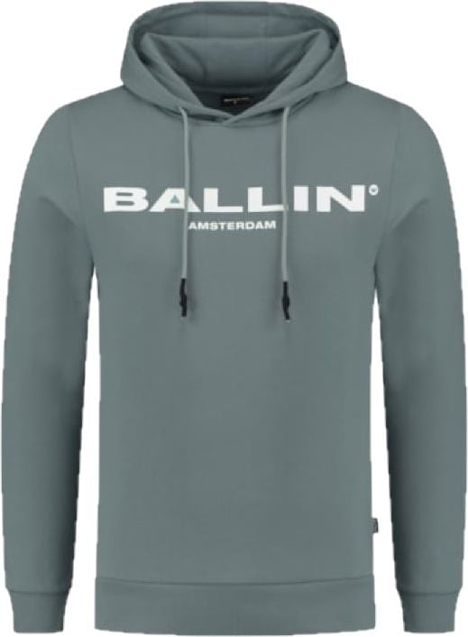 Ballin Amsterdam Logo Hoodie Senior Mid Blue Blauw