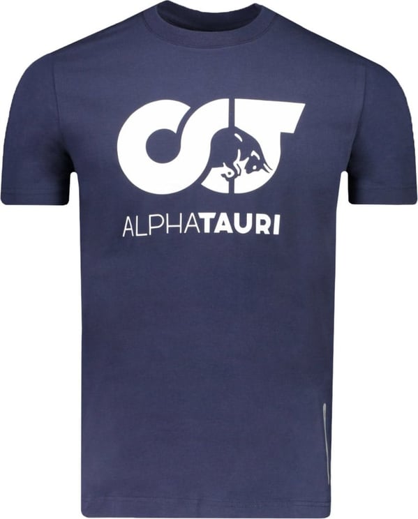 AlphaTauri T-shirt Blauw Blauw