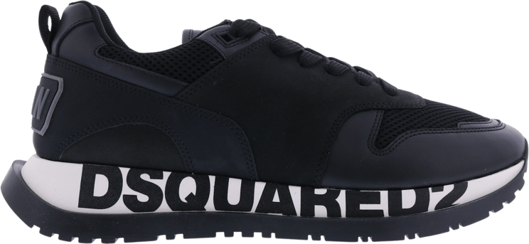 Dsquared2 Lace-Up Low Top Sneakers Black