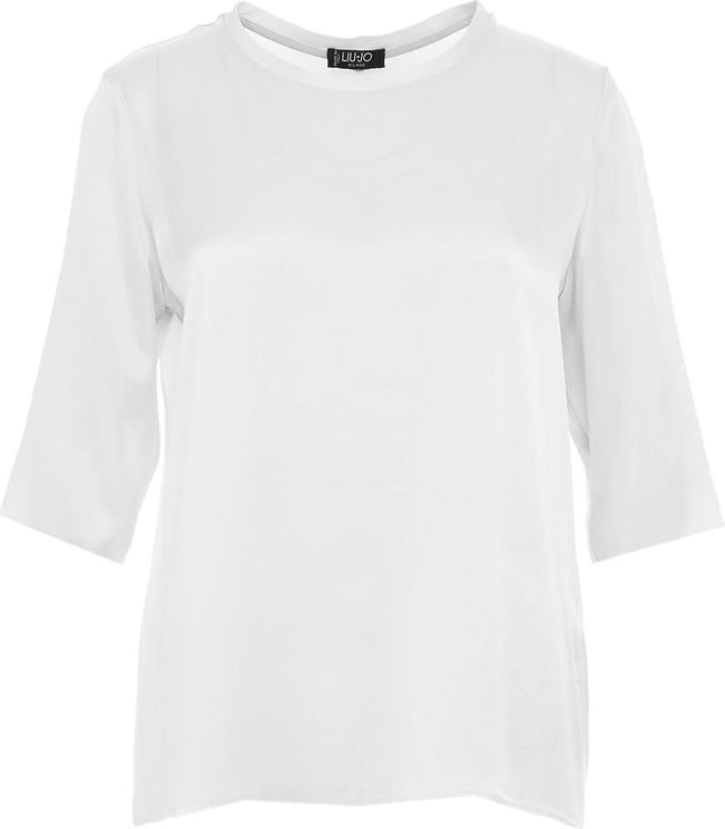 Liu Jo Blouse With 3/4 Sleeves White Wit