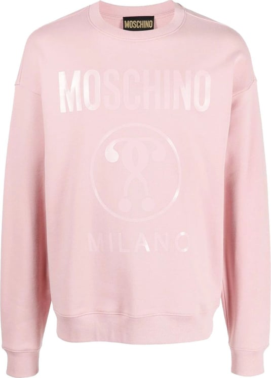 Moschino crew neck sweatshirt Roze