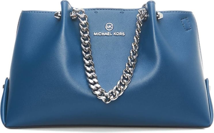 Michael Kors Bucket Bag Zena Blue Blauw