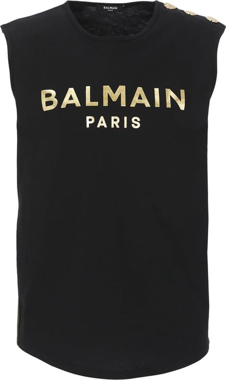 Balmain Top Noir/or Black
