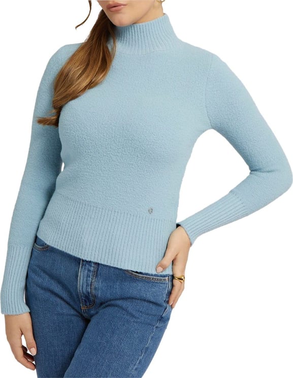 Guess Sweater Blue Blauw