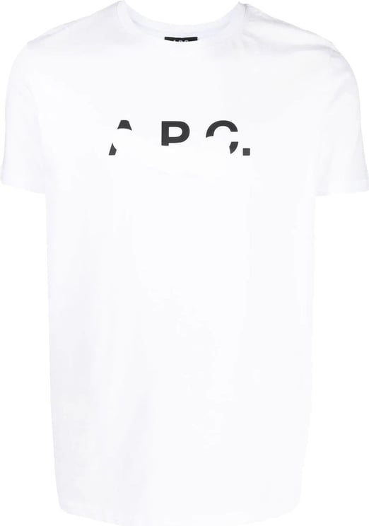 A.P.C. Shibuya logo-print T-shirt Wit