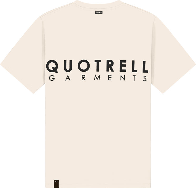 Quotrell Fusa T-Shirt Off White/Grey Wit