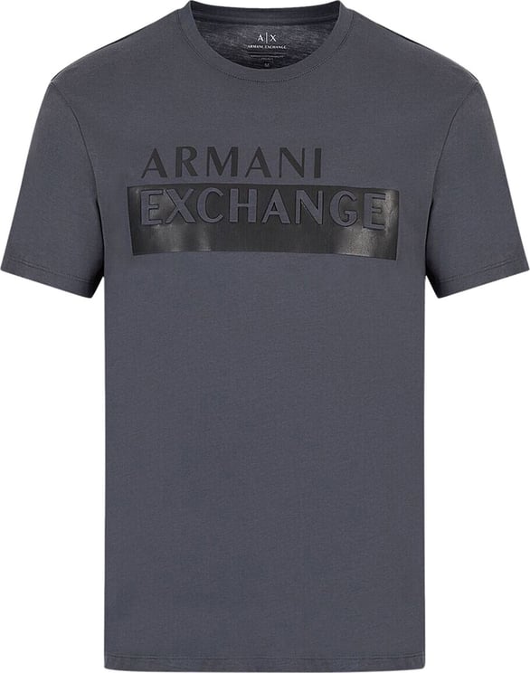Armani Exchange T-shirt Antra Black Logo Grijs