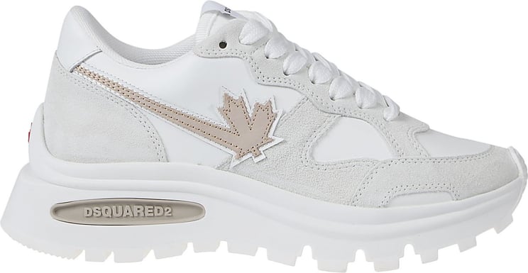 Dsquared2 Run Ds2 Low Top Sneakers White Wit