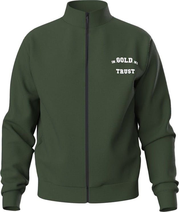 In Gold We Trust Kids The Crocodile Black Forest Green