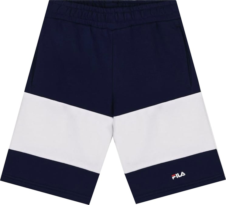 Fila Shorts Kid Bridgeport Blocked Sweat Shorts Fat0101.53006 Blue
