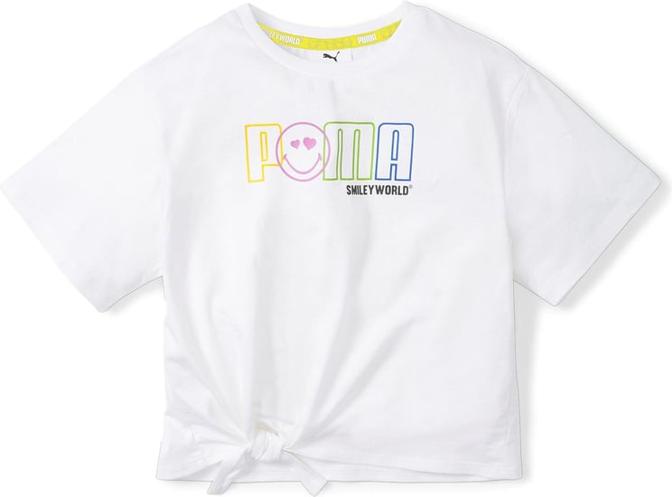Puma T-shirt Kid X Sw Tee 846976.02 Wit