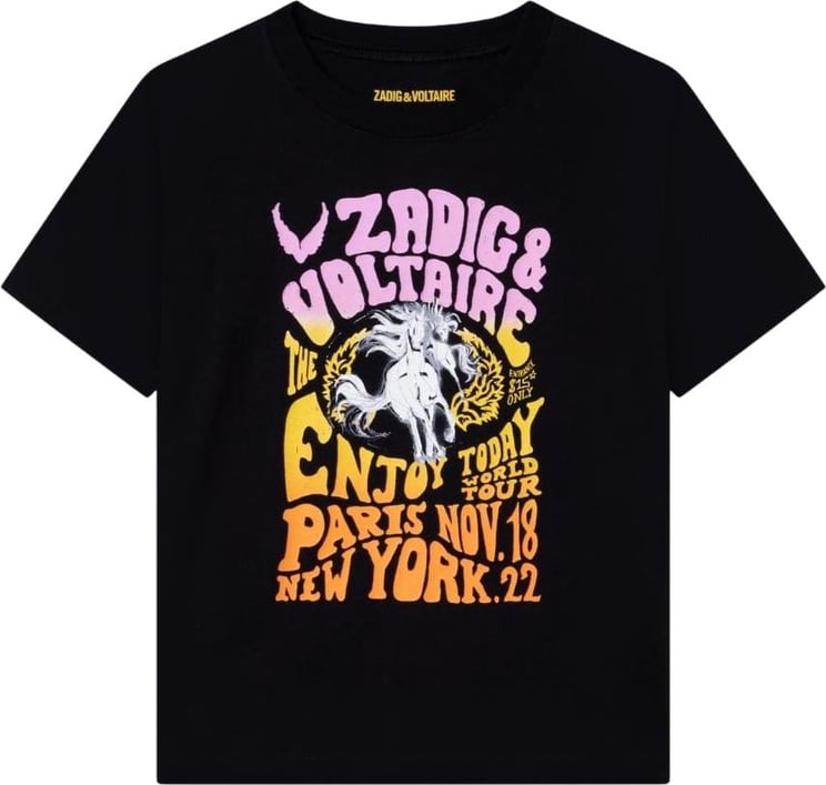Zadig et Voltaire T-Shirt Korte Mouwen Zwart