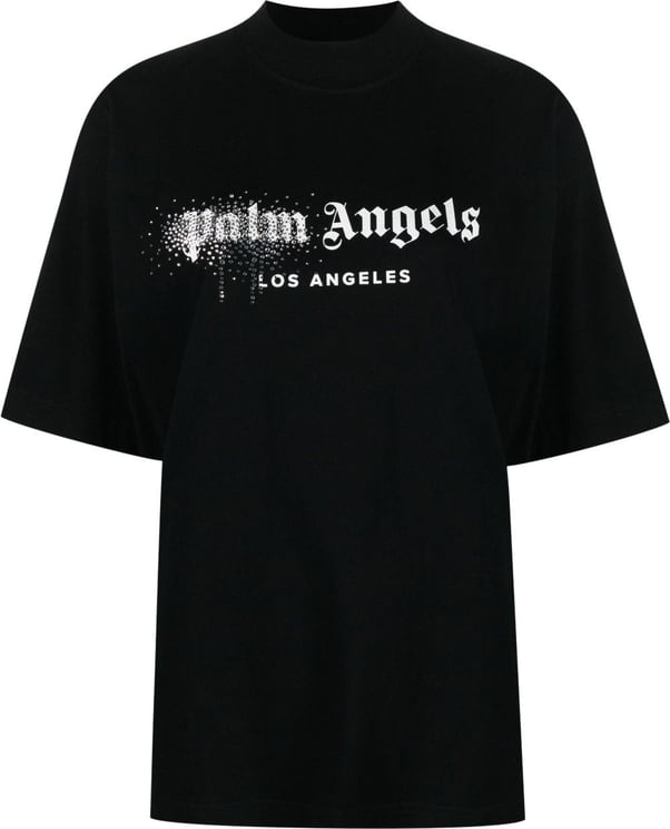 Palm Angels T-shirts And Polos Black Black
